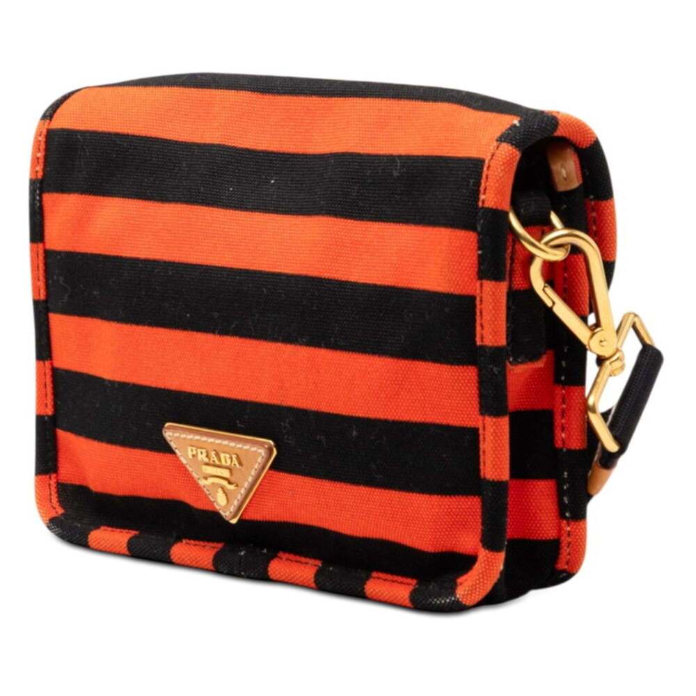 PRADA Black Leather Shoulder Bag - Picture 2 of 6